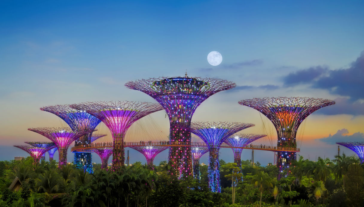 Singapore, meravigliosa e innovativa città-giardino del futuro