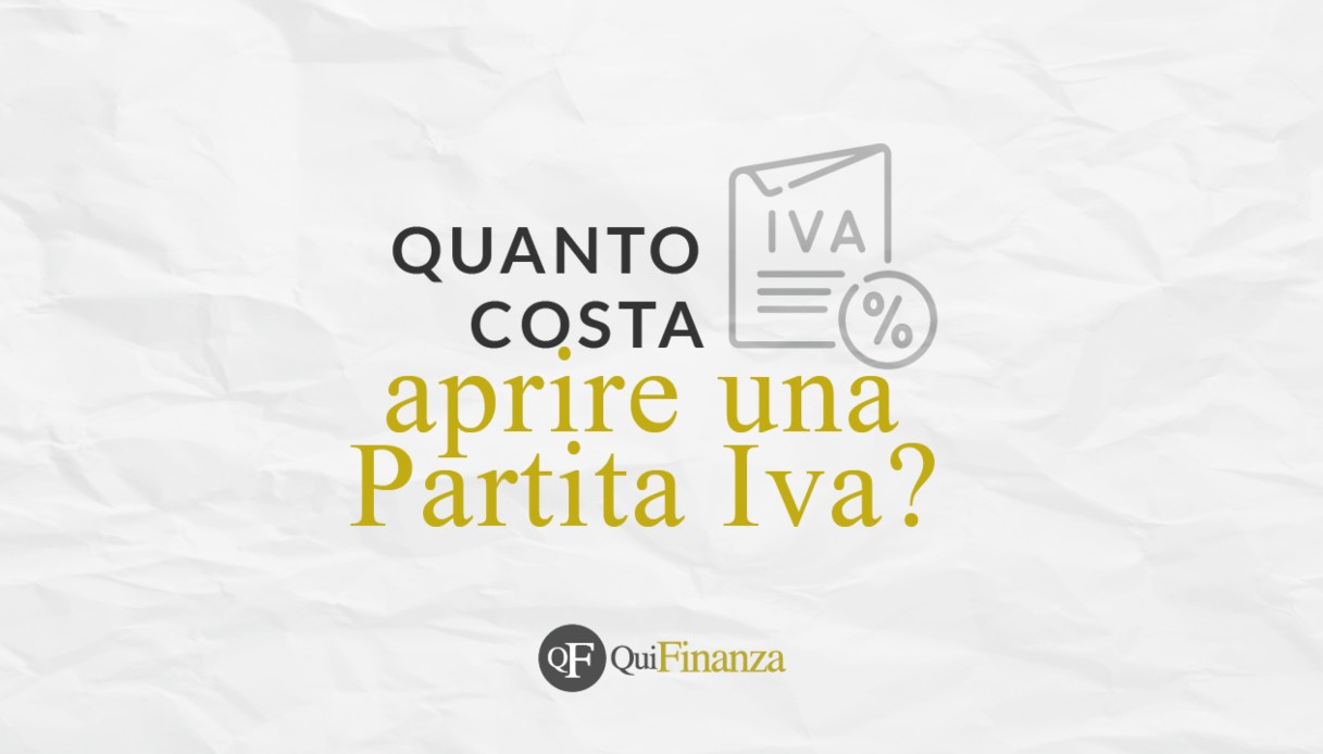Quanto costa aprire una partita Iva?