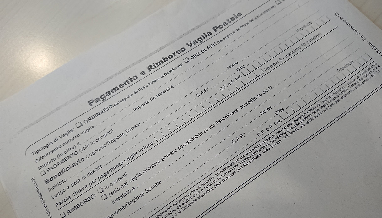 Cos’è e come funziona il vaglia postale