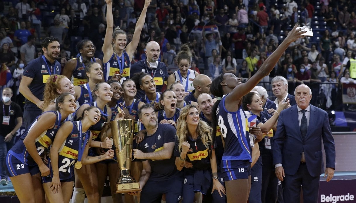Quanto guadagnano le Azzurre del volley, campionesse d’Europa 2021