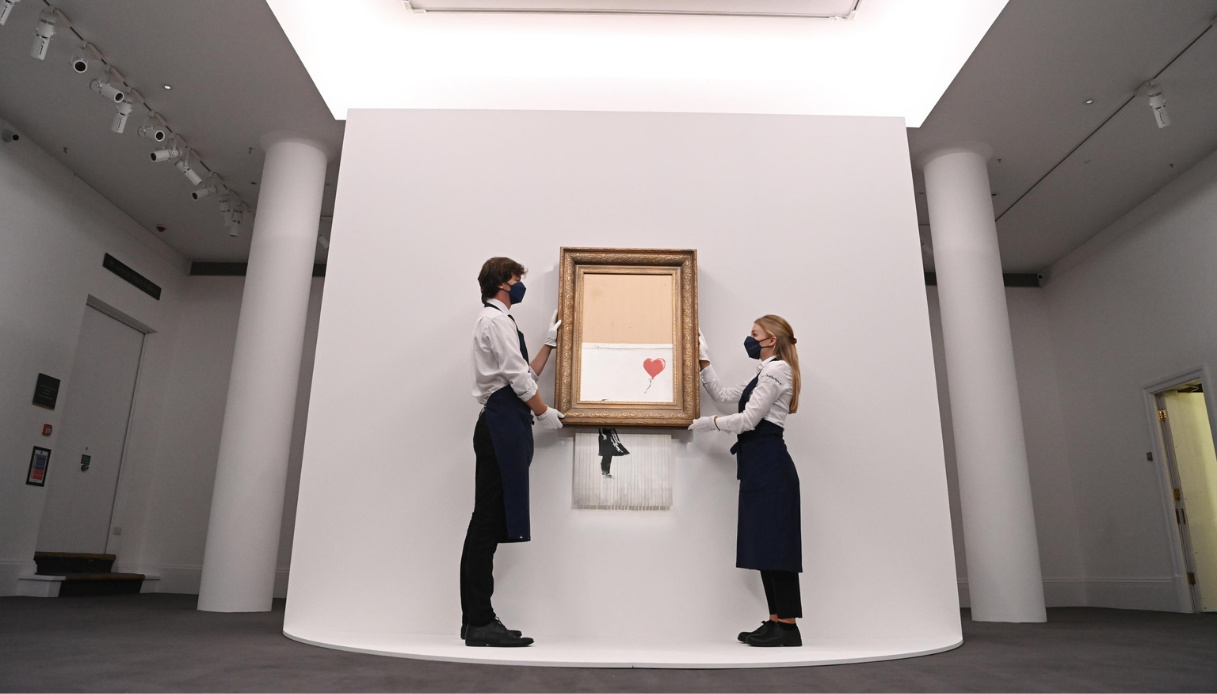 Banksy da record: maxi cifra per la sua celebre “opera distrutta”