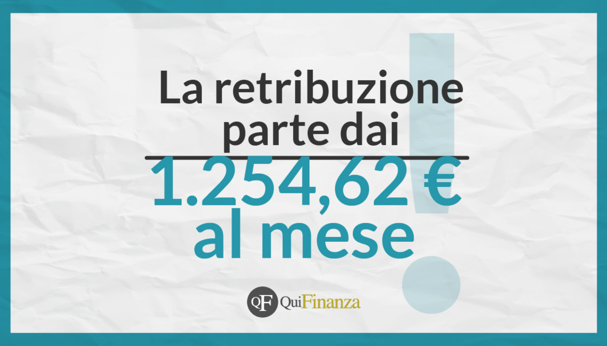 retribuzione assistente sociale