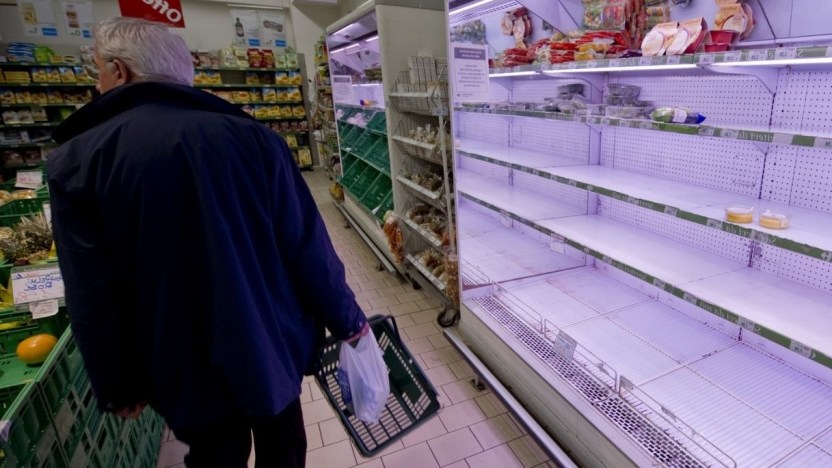 Supermercati vuoti, ma non è colpa della guerra: cosa sta succedendo?