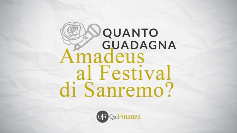 Quanto guadagna Amadeus al Festival di Sanremo?