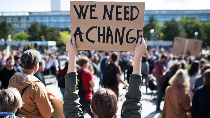 Nei telegiornali italiani le notizie sul clima sono meno dell’1%