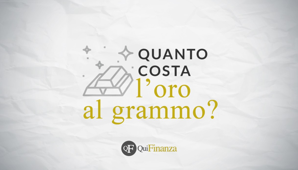 Quanto costa l’oro al grammo e cosa influisce sulla quotazione