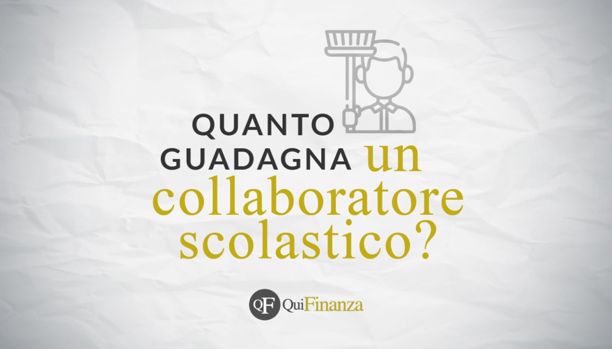 Quanto guadagna un bidello: lo stipendio del collaboratore scolastico
