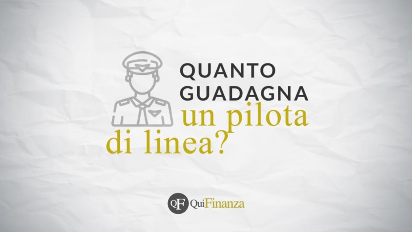 Quanto guadagna un pilota di linea, lo stipendio medio