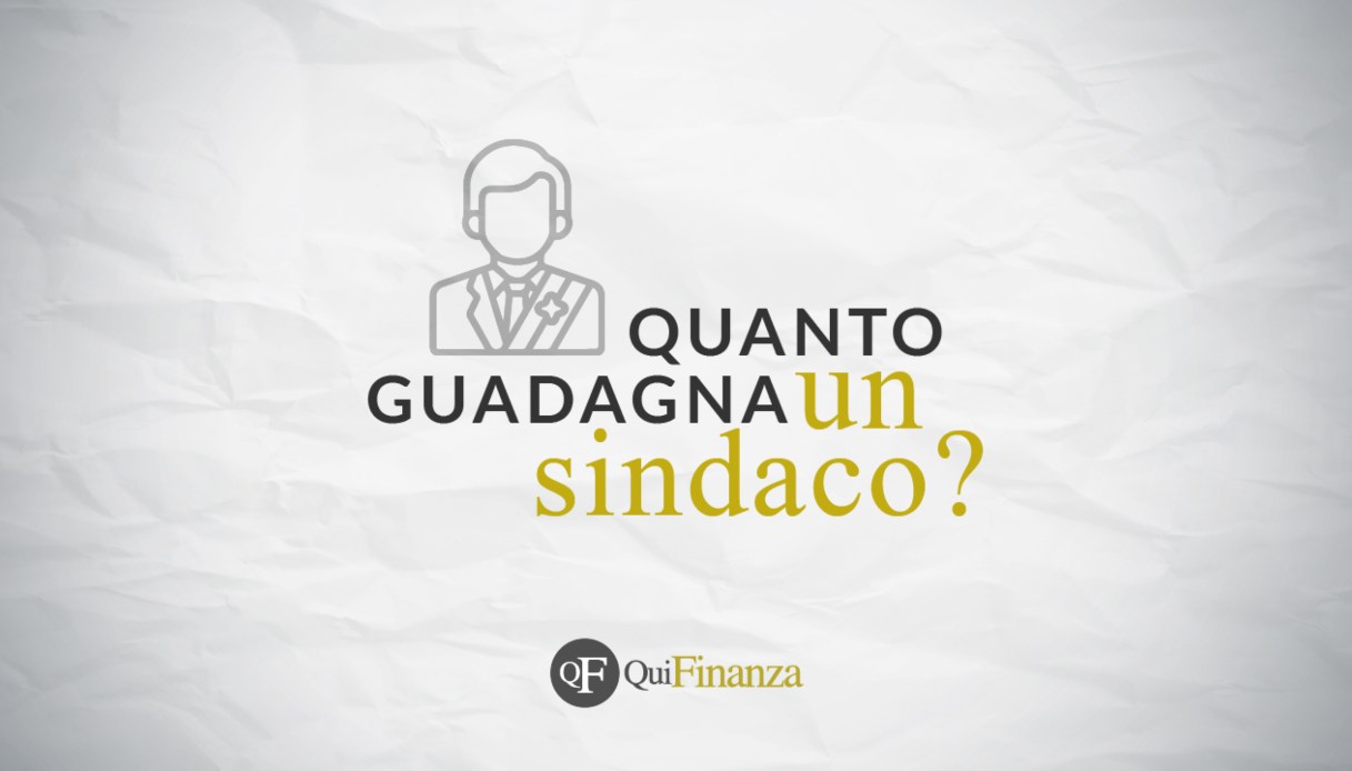 Quanto guadagna un sindaco