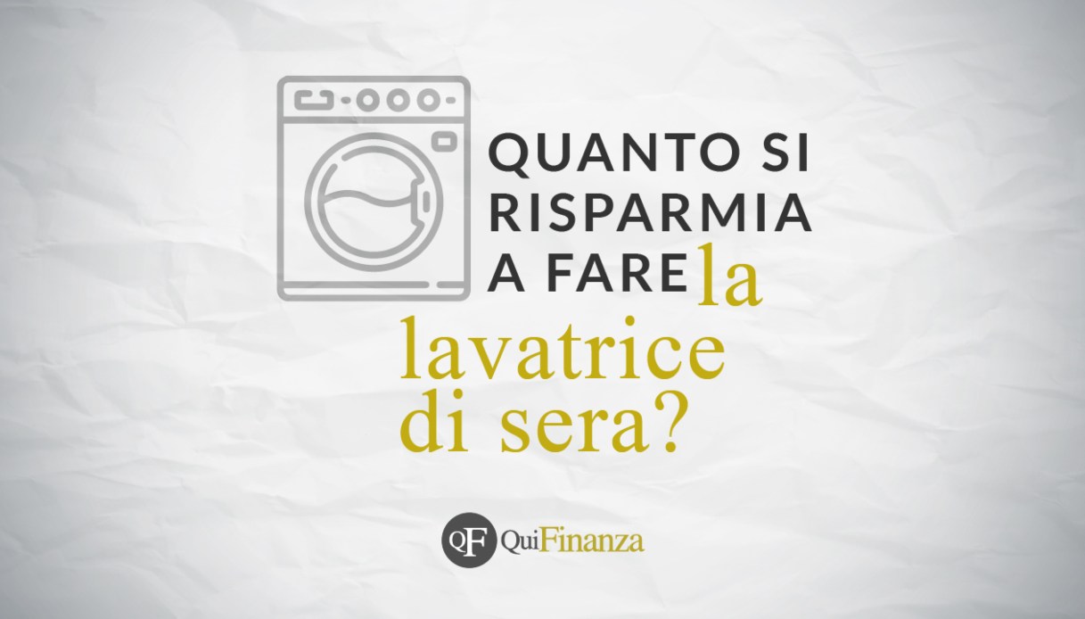 Quando fare la lavatrice per risparmiare: le fasce orarie migliori