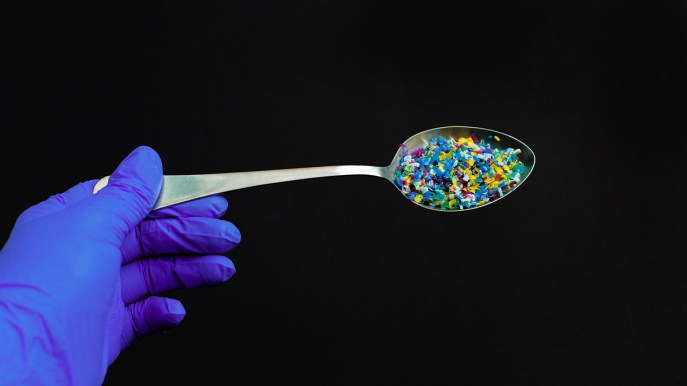 Allarme microplasitche, ne assorbiamo 5 grammi ogni settimana