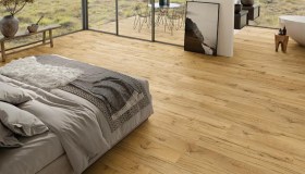 Il pavimento green (e italiano) che “sa” di legno, ma non lo è