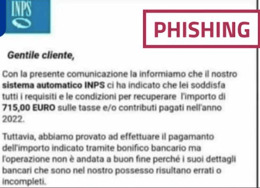 Nuova truffa INPS