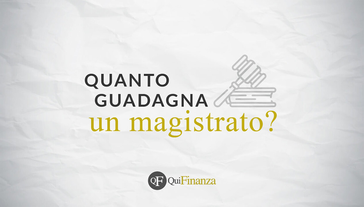 Quanto guadagna un magistrato in Italia?