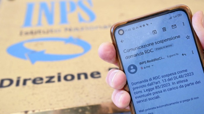 Addio Reddito di cittadinanza, l’Inps spiega come muoversi
