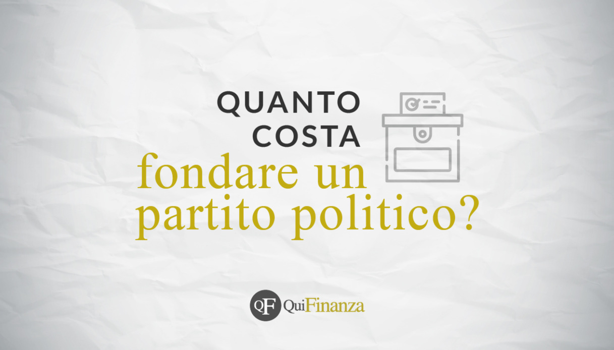 Quanto costa fondare un partito politico?