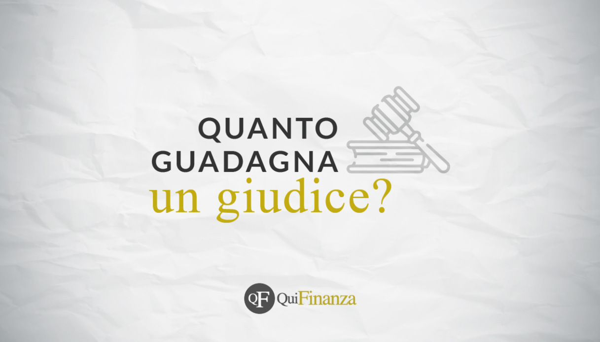 Quanto guadagna un giudice e qual è lo stipendio al mese?