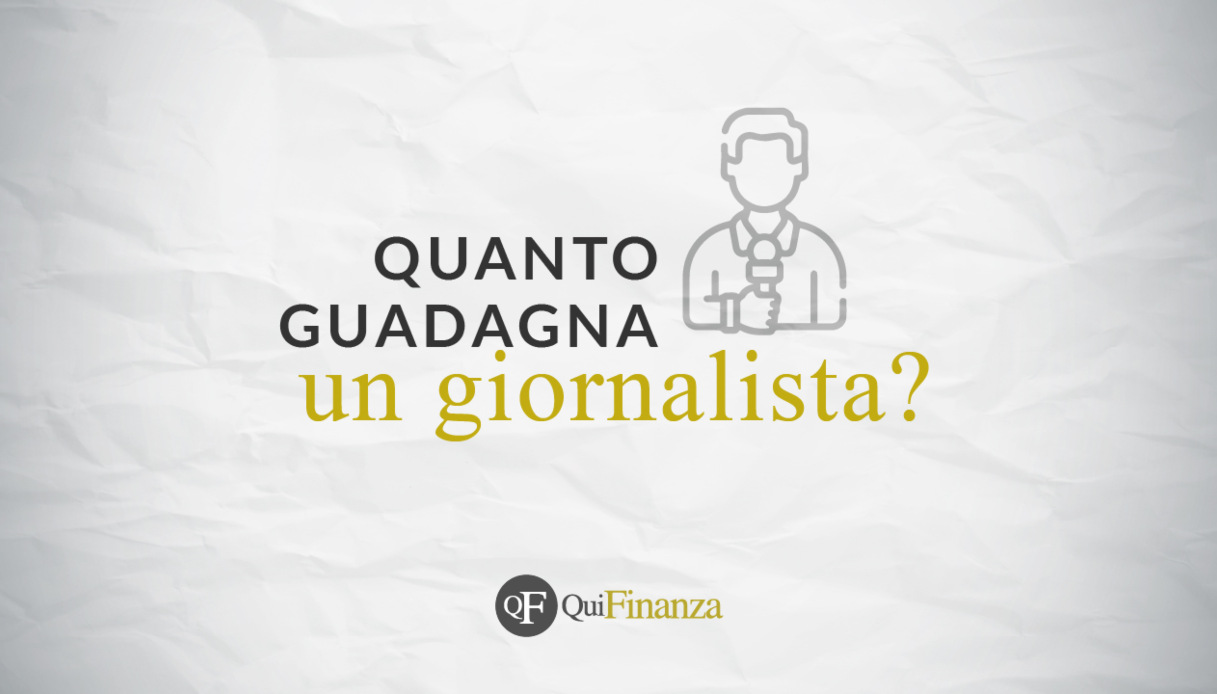 Quanto guadagna un giornalista in Italia?