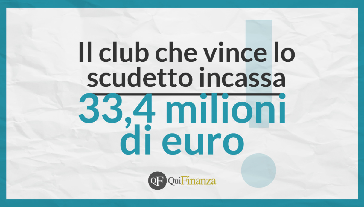 scudetto guadagno qual è