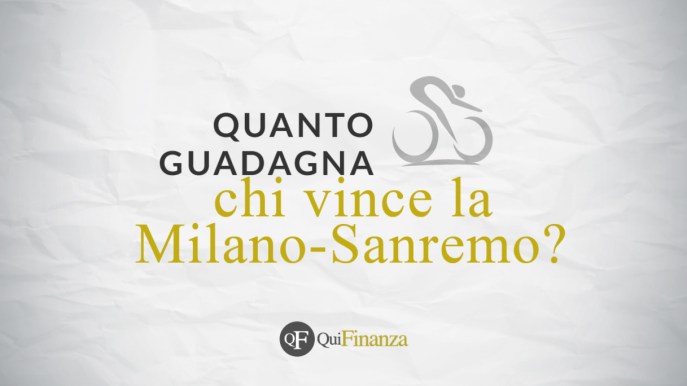 Ciclismo: quanto guadagna chi vince la Milano-Sanremo