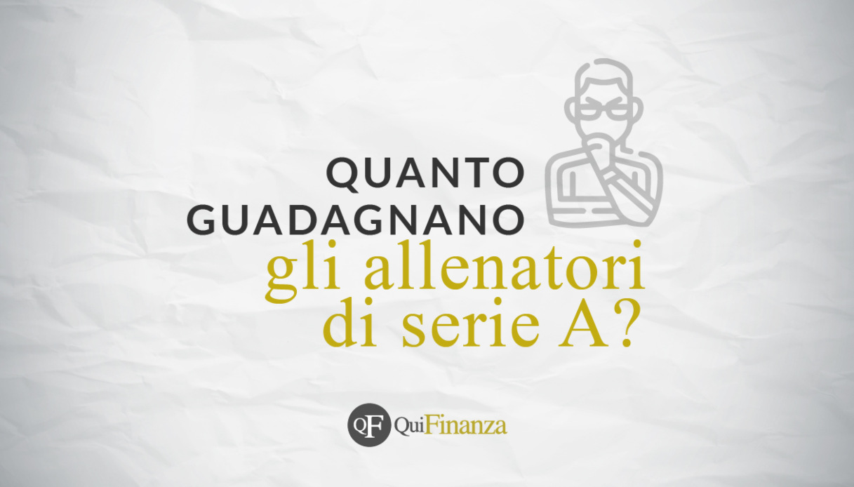 Quanto guadagnano gli allenatori di Serie A?