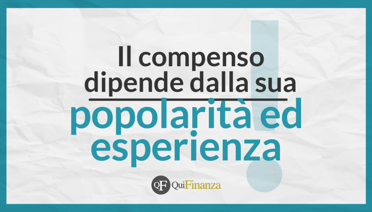 compenso doppiatore