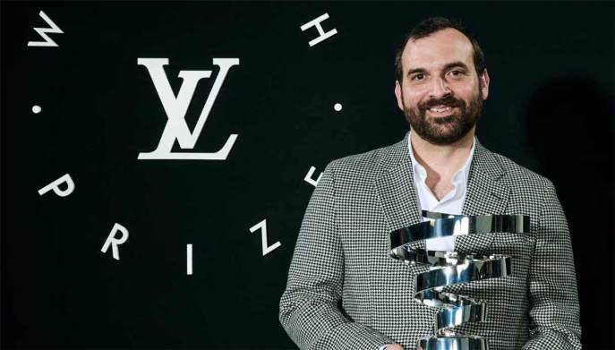 Raúl Pagès vincitore Louis Vuitton Watch Prize.