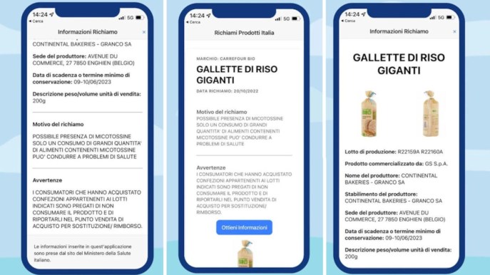 Richiami Prodotti Italia, arriva l’app che ci avvisa se un prodotto è stato ritirato dal mercato
