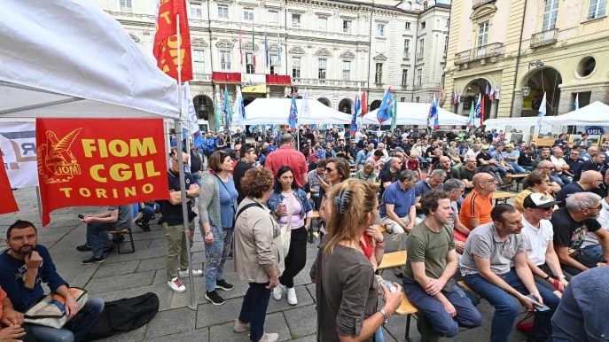 Sciopero Fiom, metalmeccanici in piazza per Mirafiori: le richieste