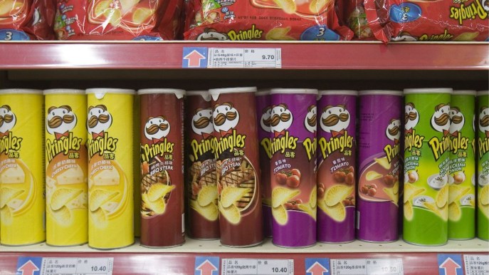 Mars compra Pringles in contanti, l’operazione conclusa per una cifra enorme