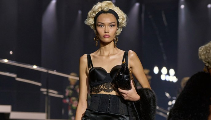 Fashion show SS25 Dolce&Gabbana, Milano
