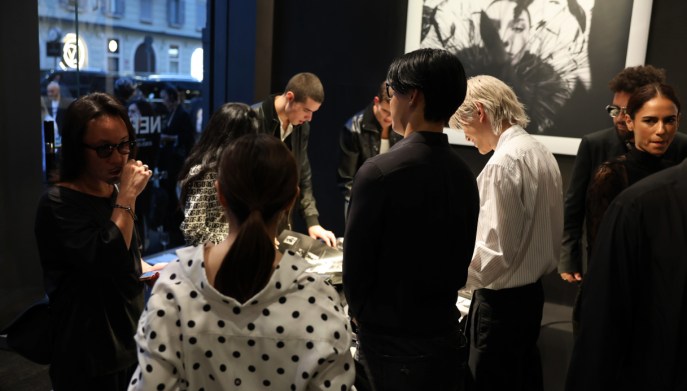 Presentazione del libro "Nero" in Corso Venezia a Milano
